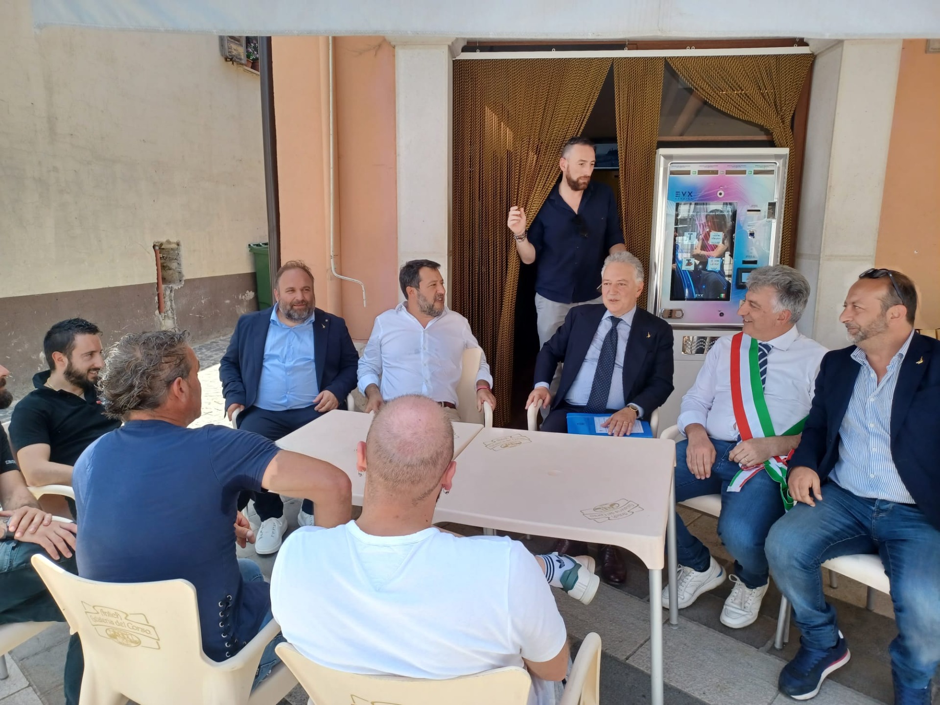 Salvini a Rionero Sannitico: