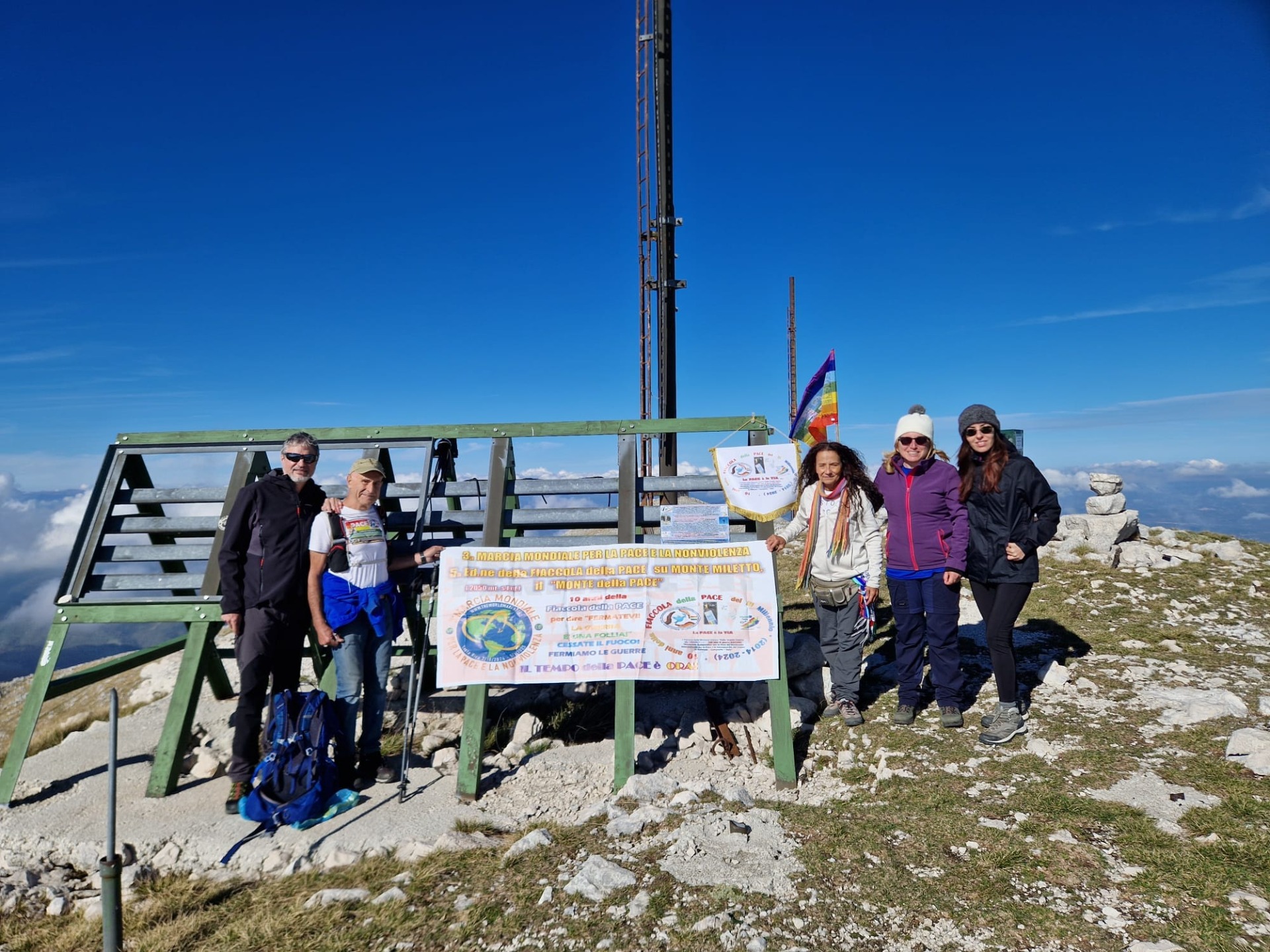 Il tempo della Pace è ora! Sul Monte Miletto la quinta edizione (straordinaria) della