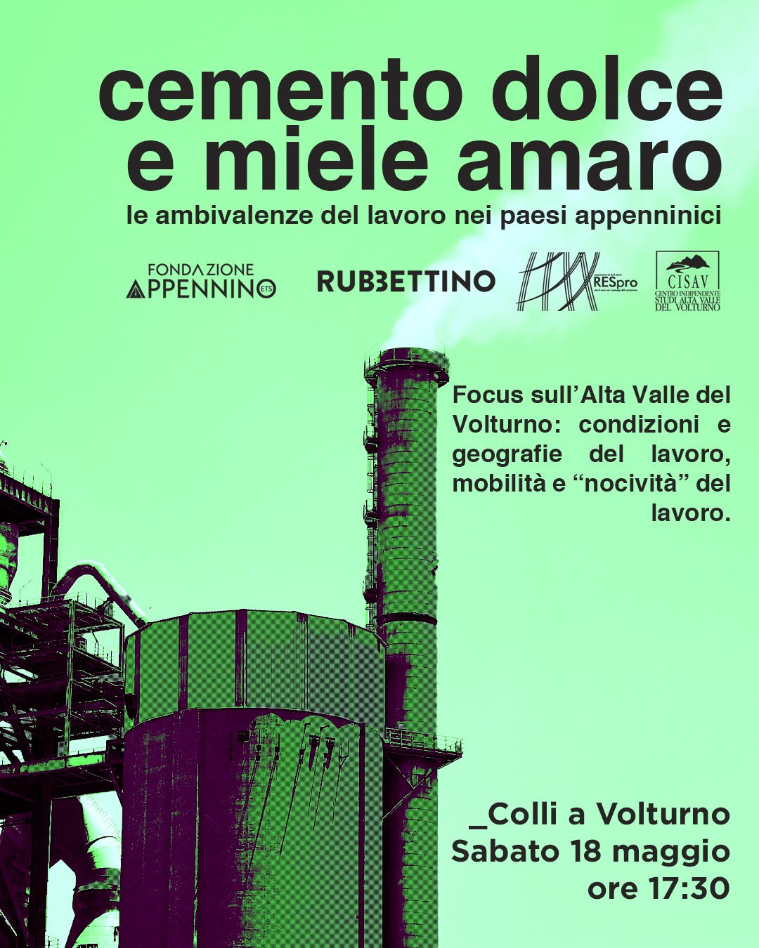 Festival del Lavoro nelle Aree Interne, a Colli a Volturno la prima tappa