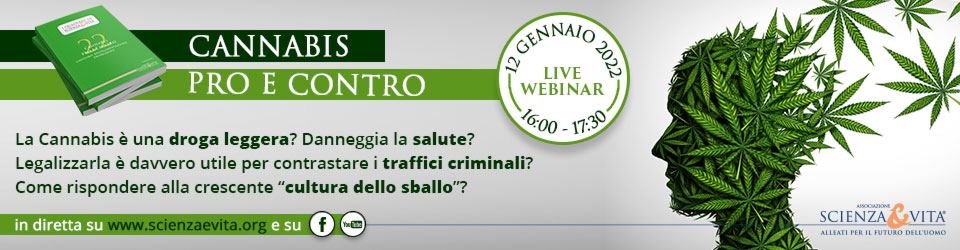 LIVE WEBINAR - Cannabis pro e contro.