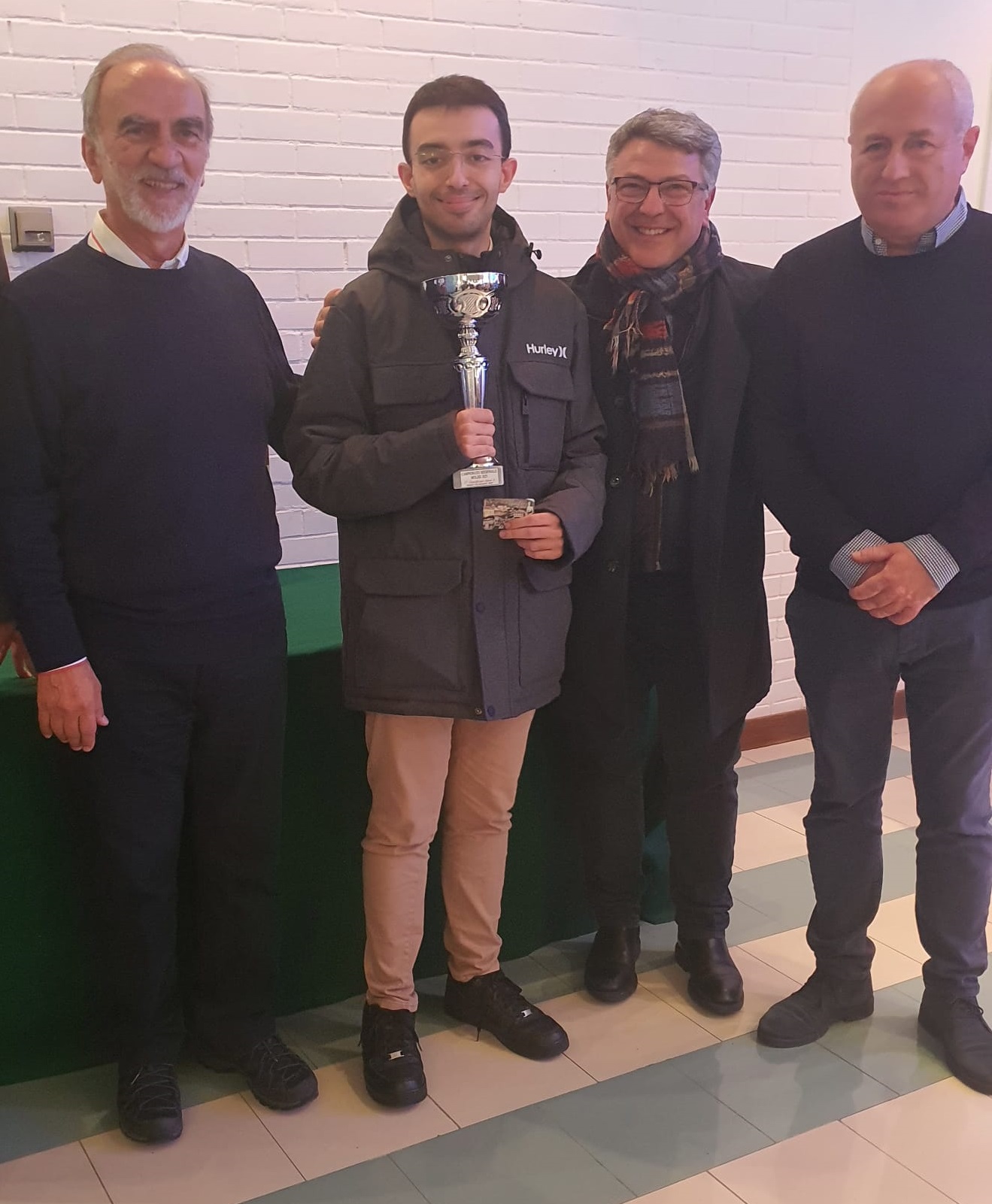 il vincitore assoluto Zinnai