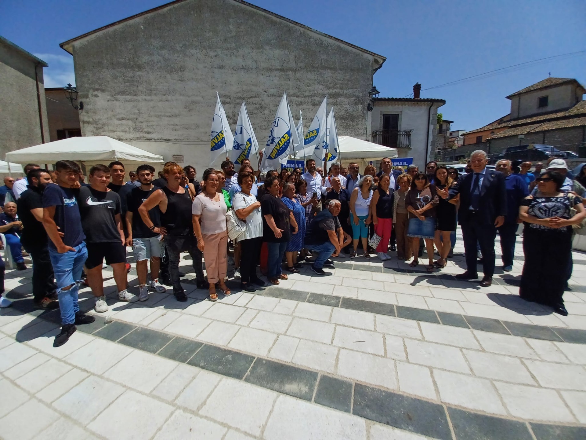 Salvini a Rionero Sannitico: