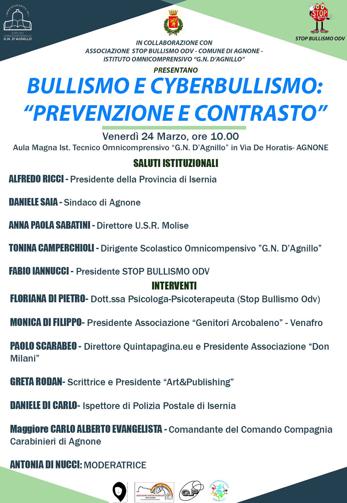 Bullismo e Cyberbullismo: prevenzione e contrasto