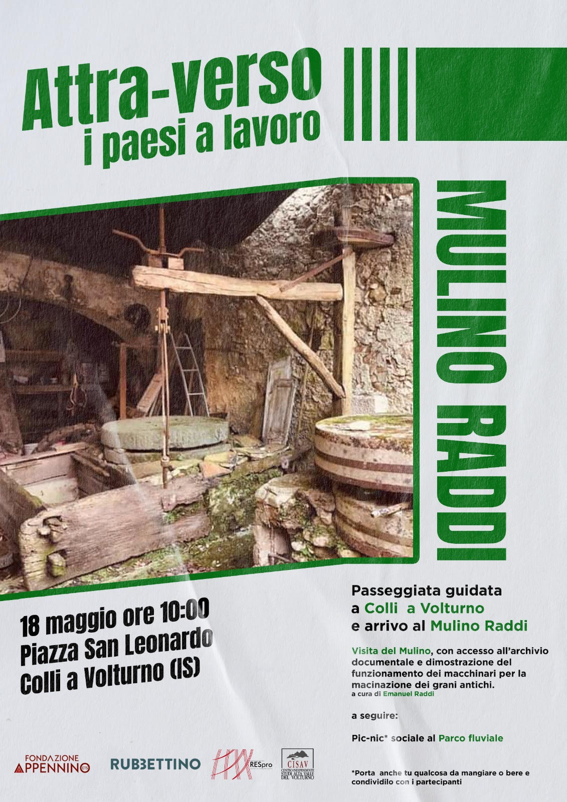 Festival del Lavoro nelle Aree Interne, a Colli a Volturno la prima tappa
