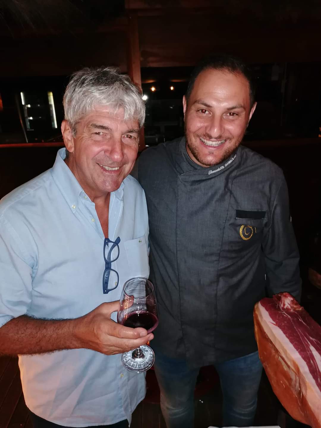 A tavola con il Gran Maestro di lama, Benedetto Colantuono
