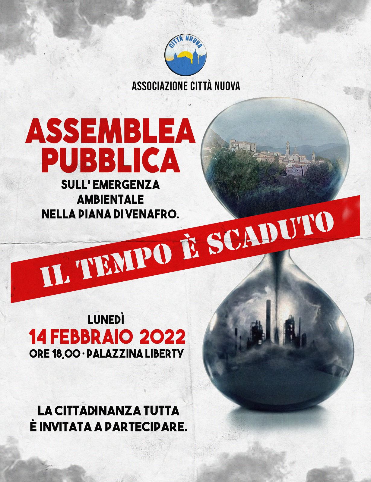 Venafro, emergenza ambiente. Citta Nuova chiama tutti a raccolta