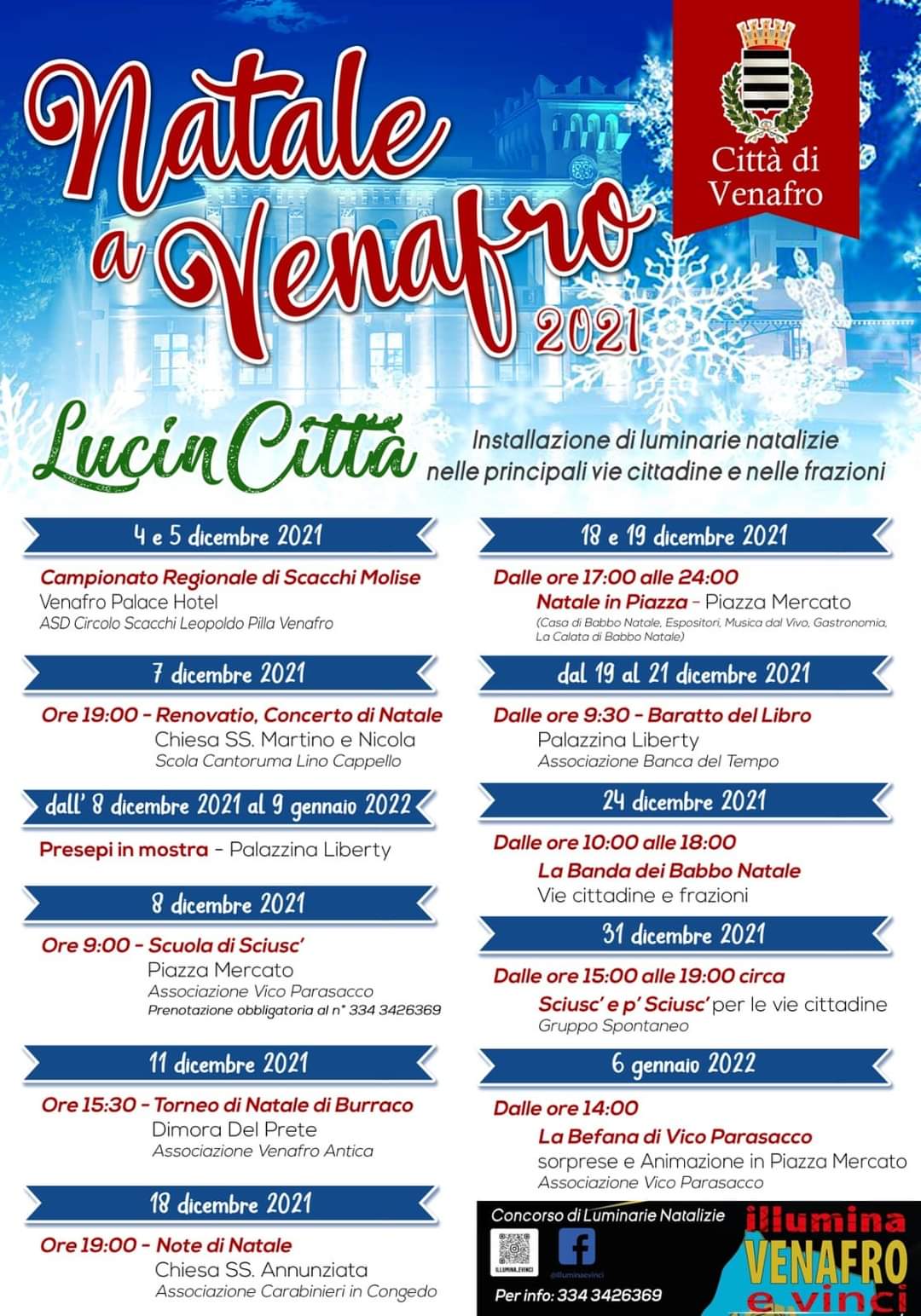 Natale a Venafro... un ricco calendario di iniziative