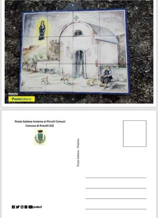 La cartolina di Poste Italiane