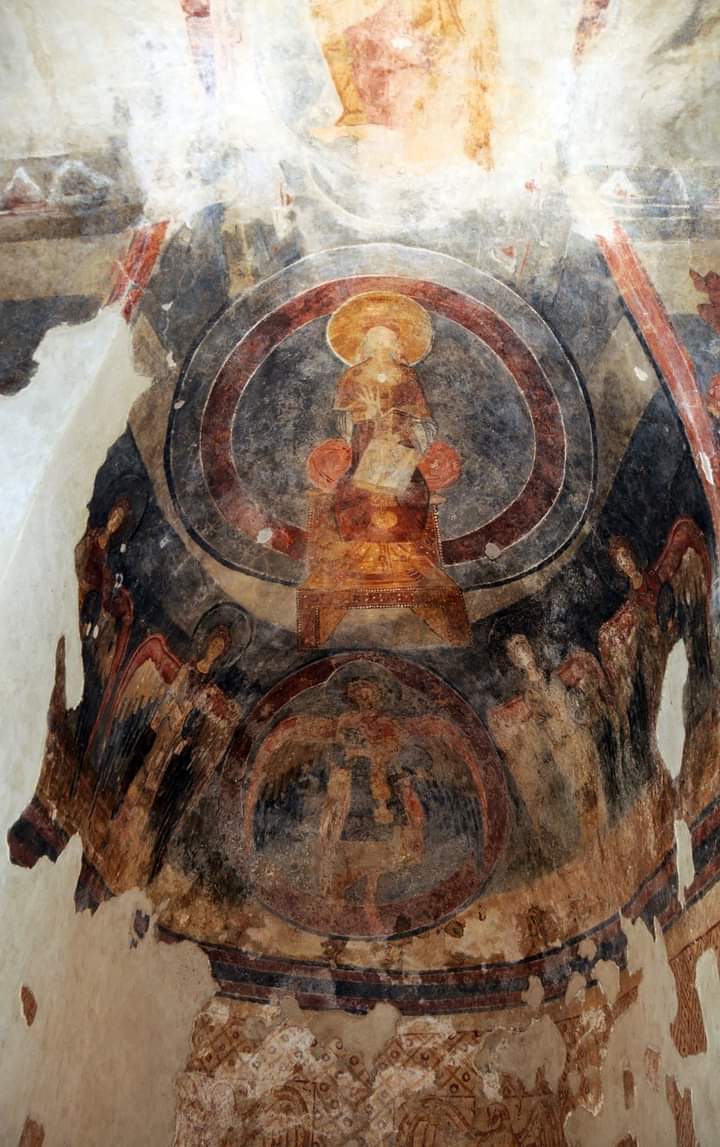 L'immagine dell'Assunta nella Cripta di Epifanio. Ph. Franco Valente
