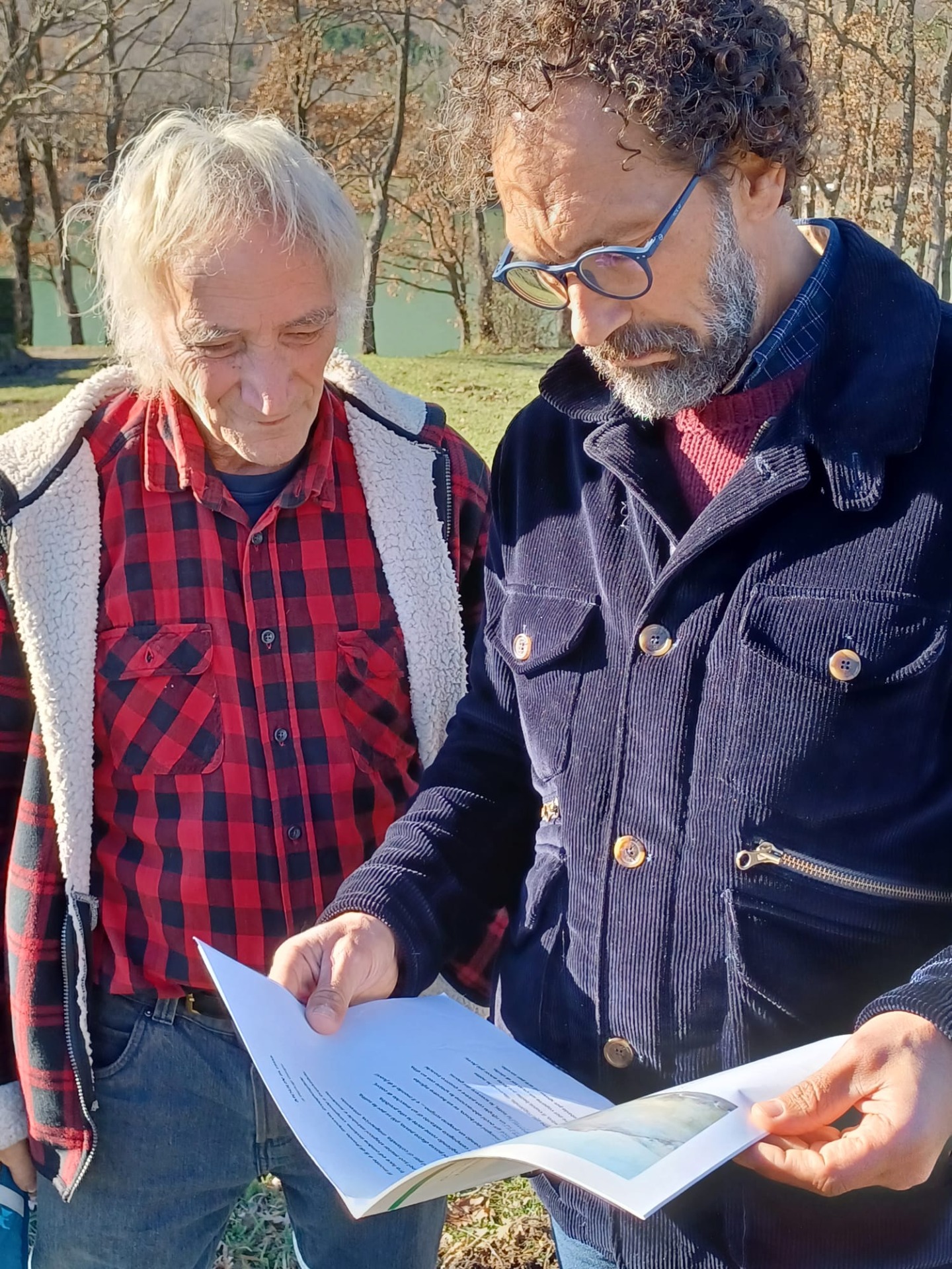 Pierluigi Giorgio con Federico Quaranta