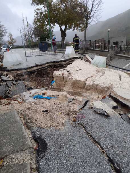 Frana Castelpizzuto, sabato sarà aperta una bretella