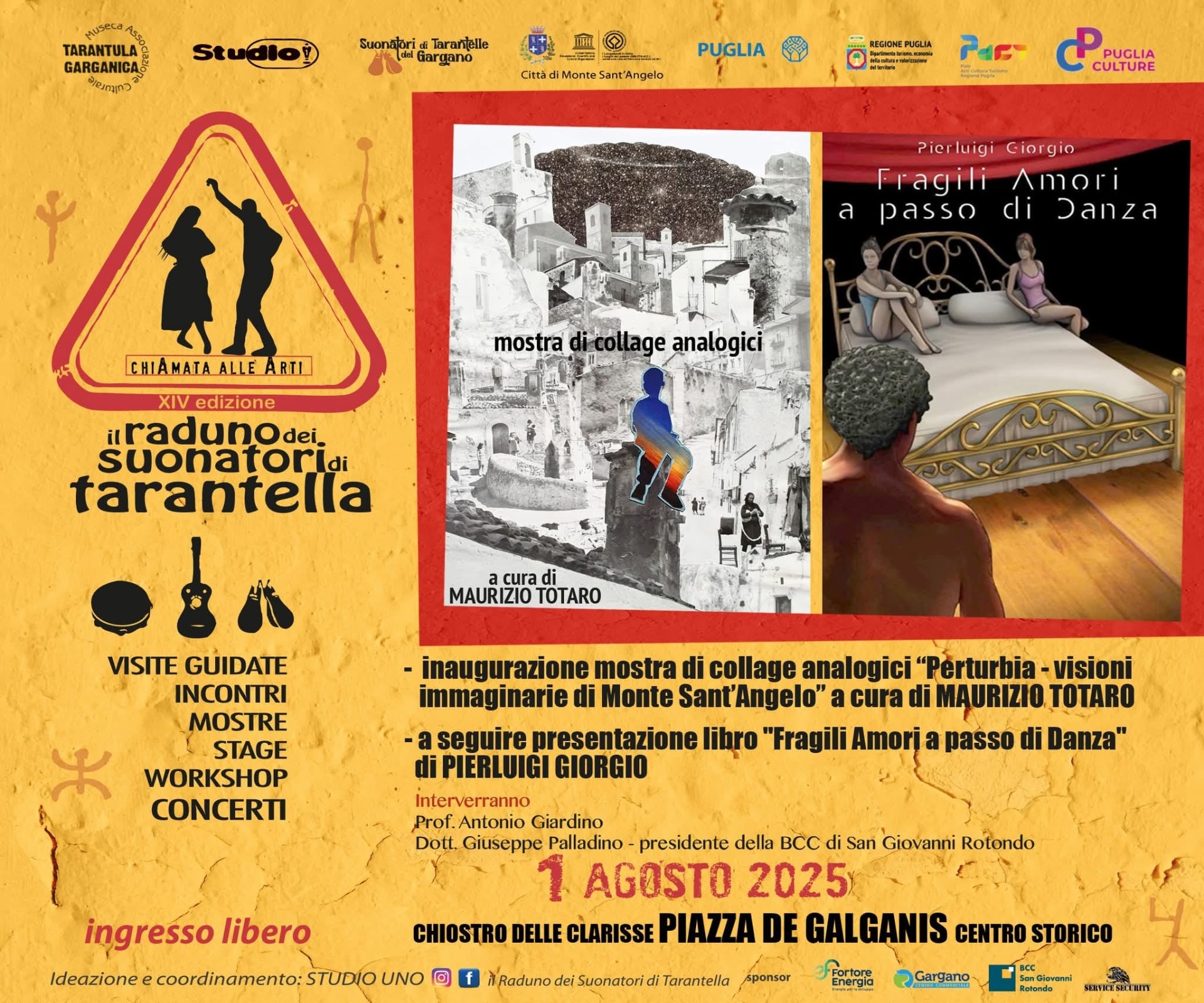 “Chiamata alle Arti”: Monte Sant’Angelo si prepara a celebrare la tradizione con la XIV edizione de Il Raduno dei Suonatori di Tarantella