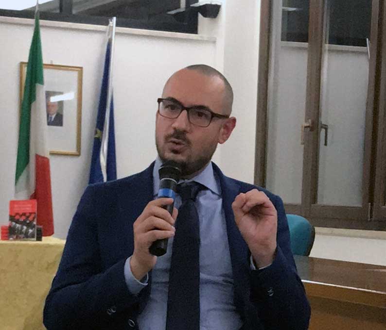 Il Maresciallo Emilio Limone a Macchiagodena con