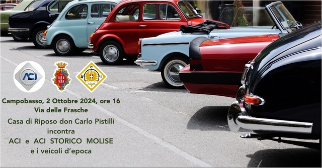 Aci e Aci Storico Molise festeggiano i Nonni di Casa don Carlo Pistilli il 2 ottobre