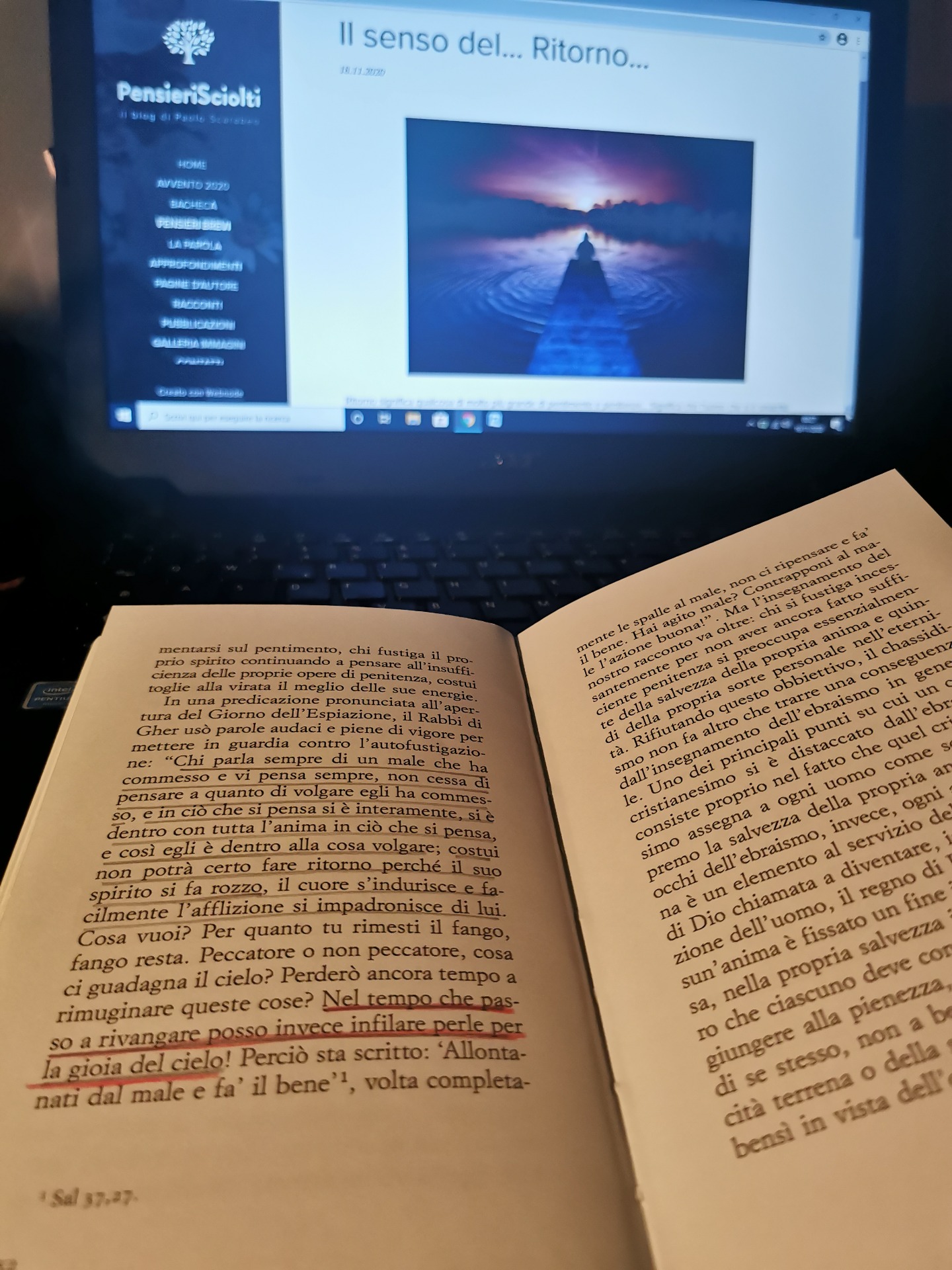 Il senso del... Ritorno...