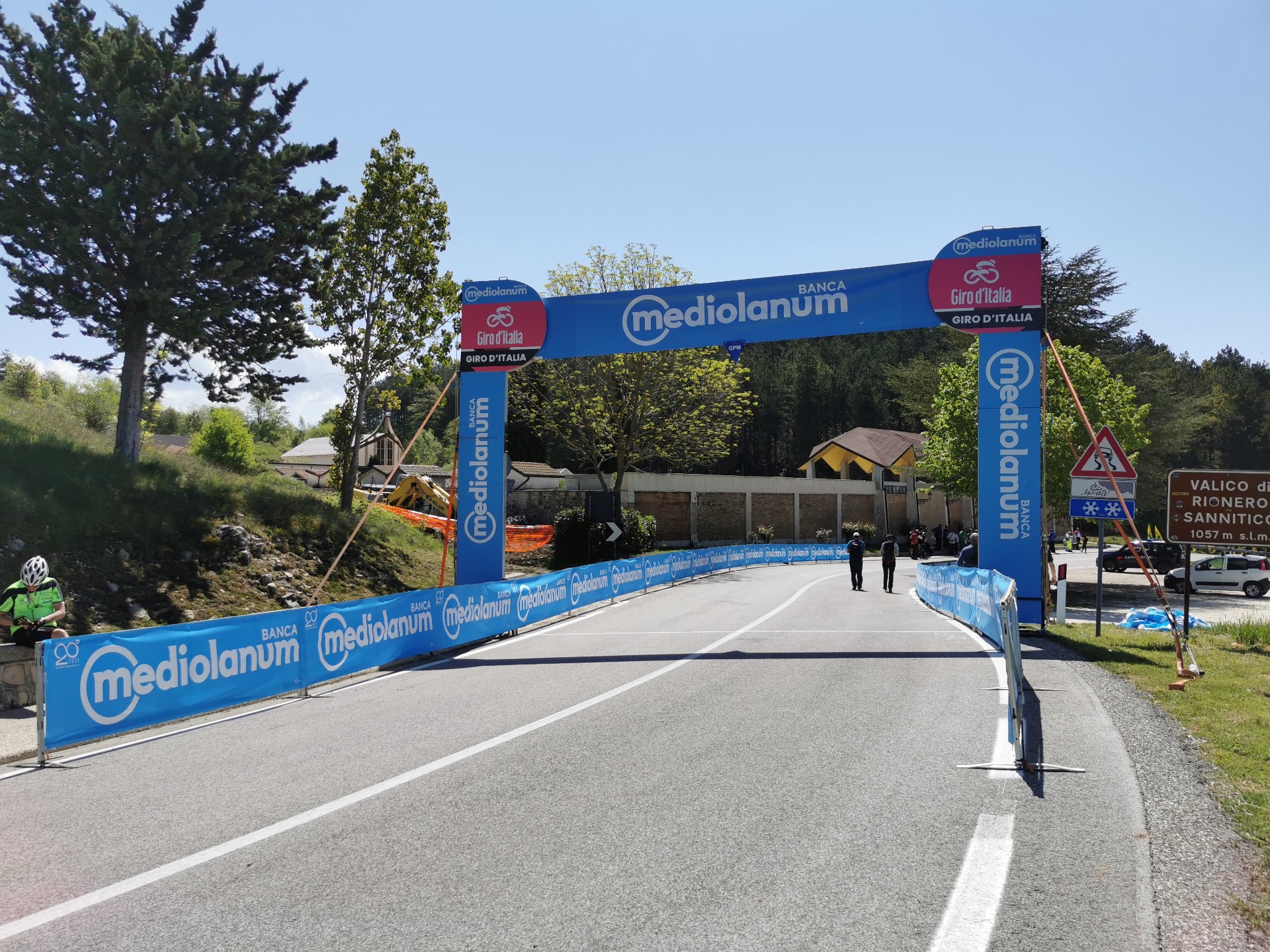 Rionero Sannitico. Tutto pronto per accogliere la 9^ tappa del Giro d'Italia