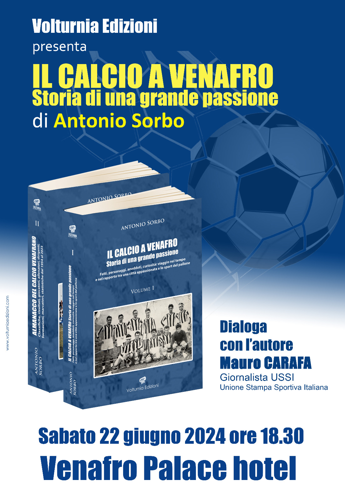 “U.S. Venafro, passione infinita”. La società calcistica venafrana ripercorre la sua storia