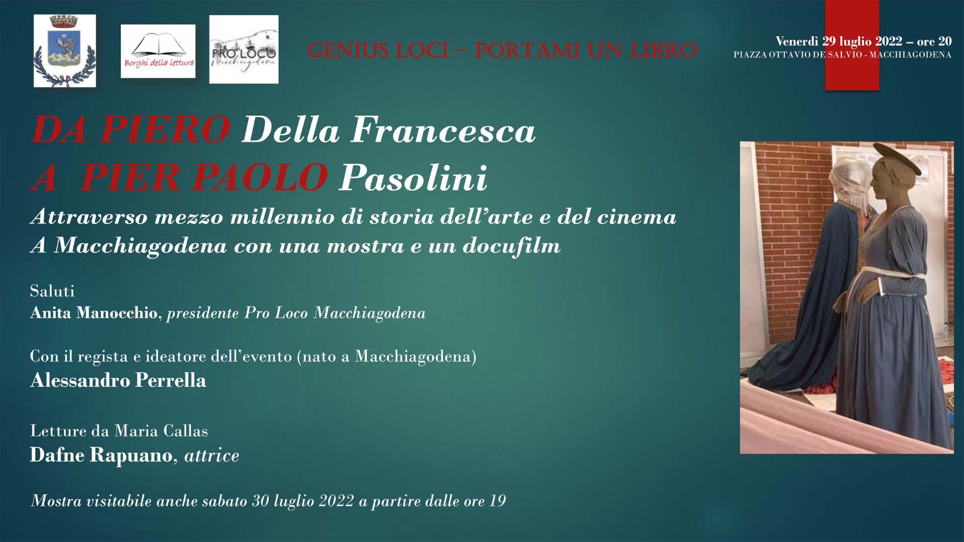 Due giorni di cinema e teatro a Macchiagodena