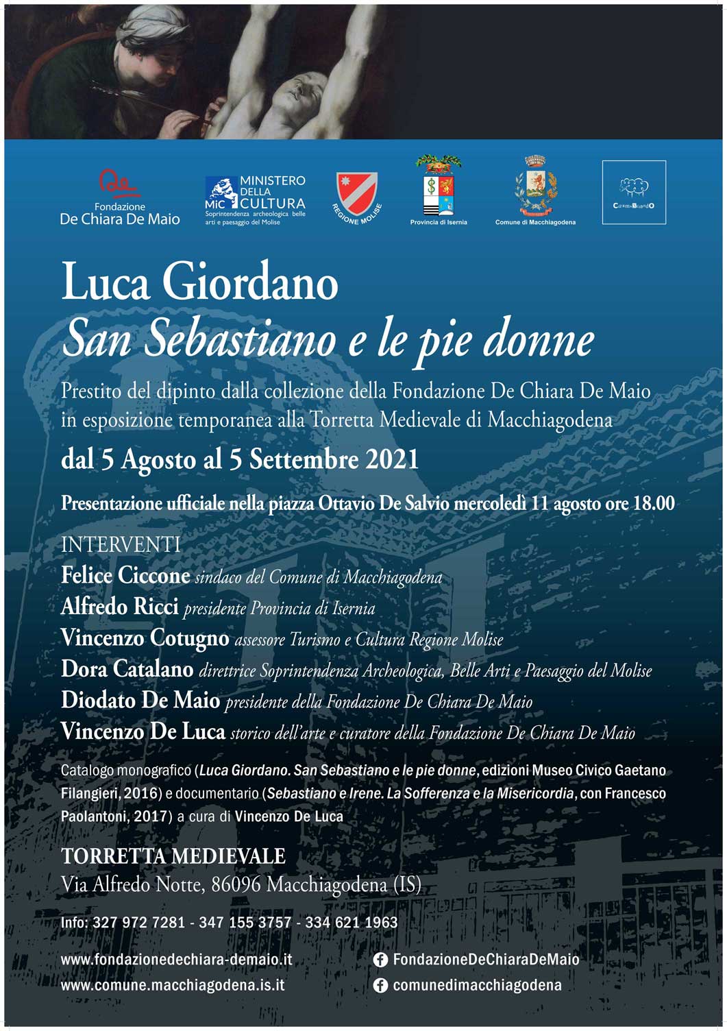 A Macchiagodena arriva la grande arte