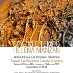 Spazio-Tempo. La Personale di pittura di Helena Manzan ad Agnone
