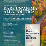Dare un’anima alla politica, giovedì 27 marzo don Bruno Bignami a Castiglione Messer Marino per la presentazione del suo ultimo libro