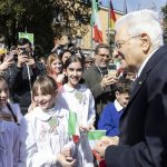 Mattarella a Cassino nel segno di San Benedetto: «Compito della Ue è costruire la pace»