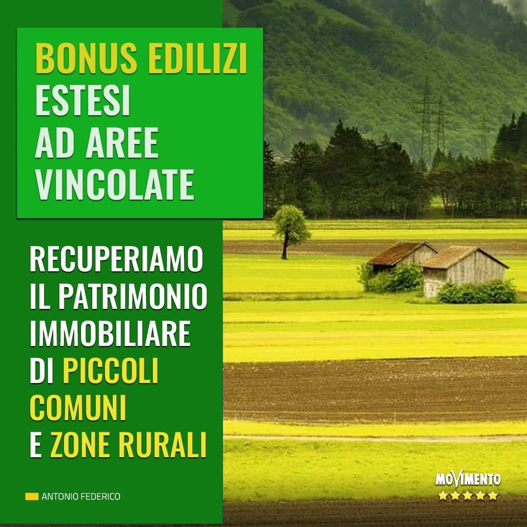 Edilizia. Approvato emendamento Federico