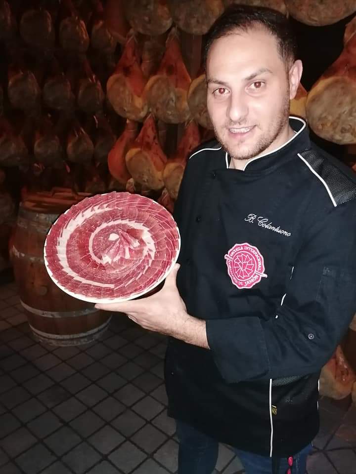 A tavola con il Gran Maestro di lama, Benedetto Colantuono