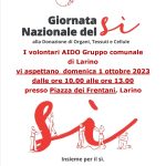 A Larino, Giornata Nazionale del sì con AIDO