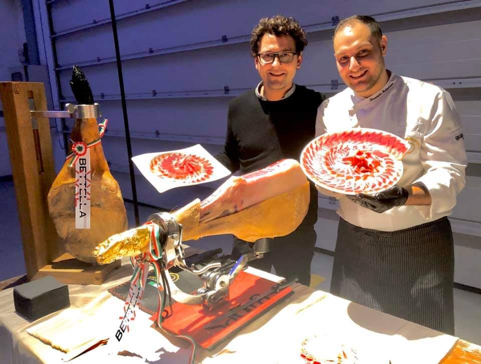 A tavola con il Gran Maestro di lama, Benedetto Colantuono