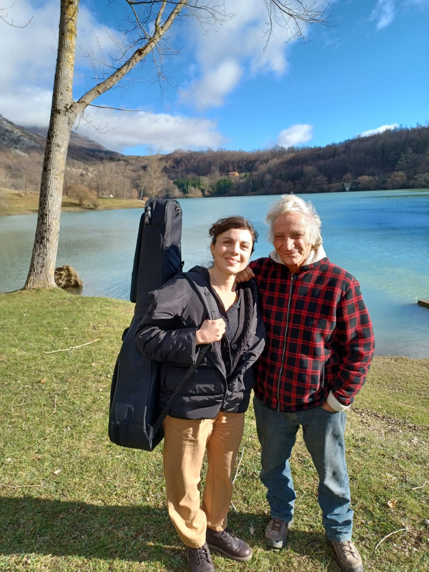 Liana Marino con Pierluigi Giorgio