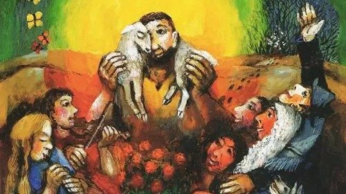 Il Bel Pastore offre la vita per le pecore