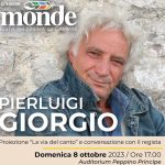 A Monde2023 Pierluigi Giorgio con “La via del canto”