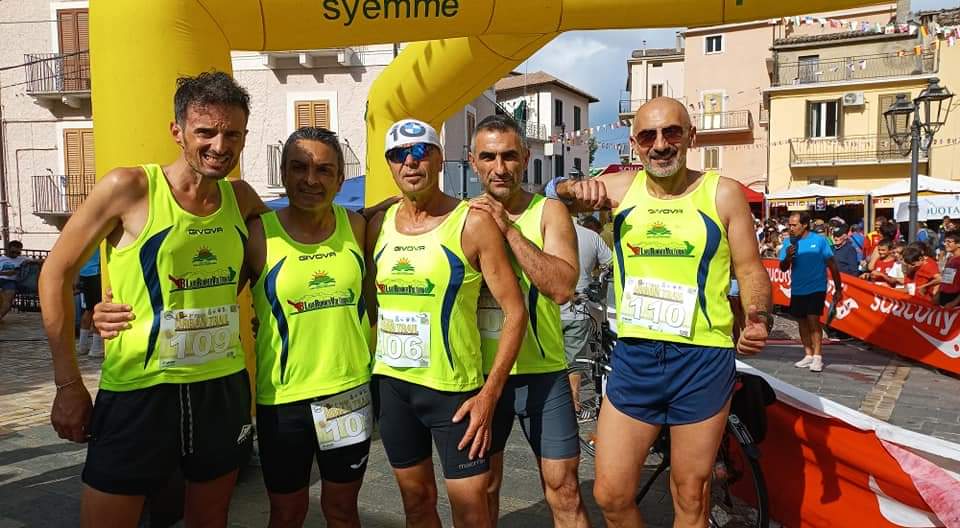 La B-Lake Runner Volturno al 4° Urban Trail di Fara San Martino