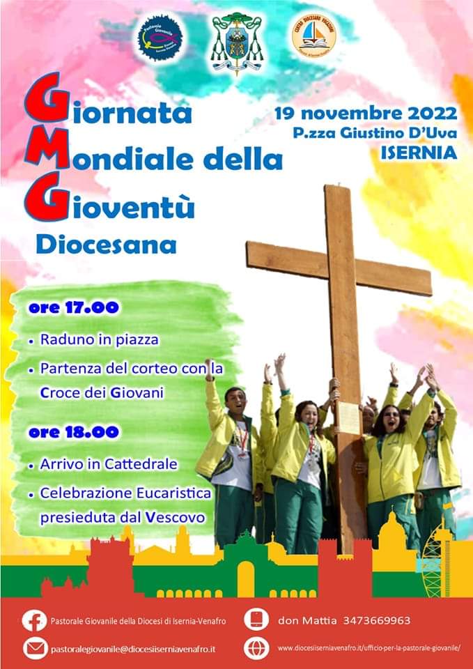 La Pastorale Giovanile di Isernia-Venafro ripropone la GMG Diocesana