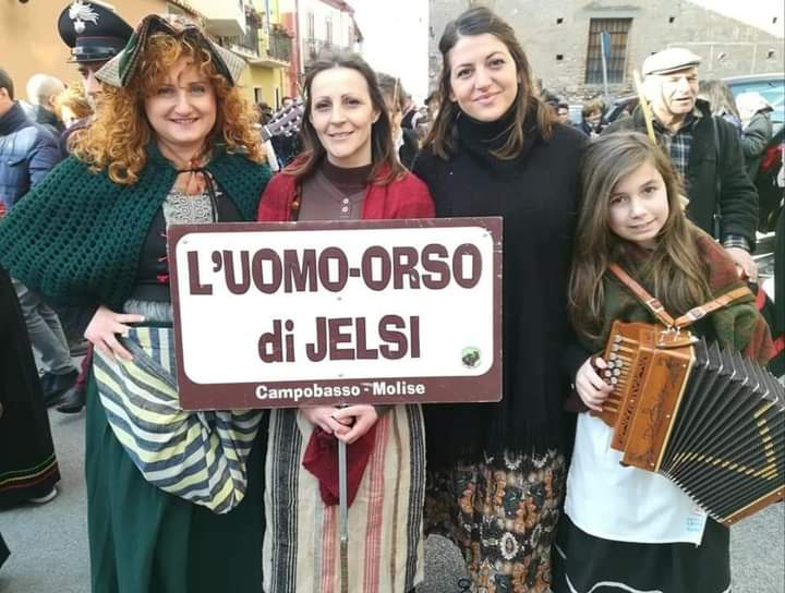 Anche l'Orso di Jelsi al Carnevale Europeo delle Maschere Zoomorfe