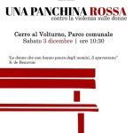 “Panchina Rossa” a Cerro al Volturno, tutto pronto.