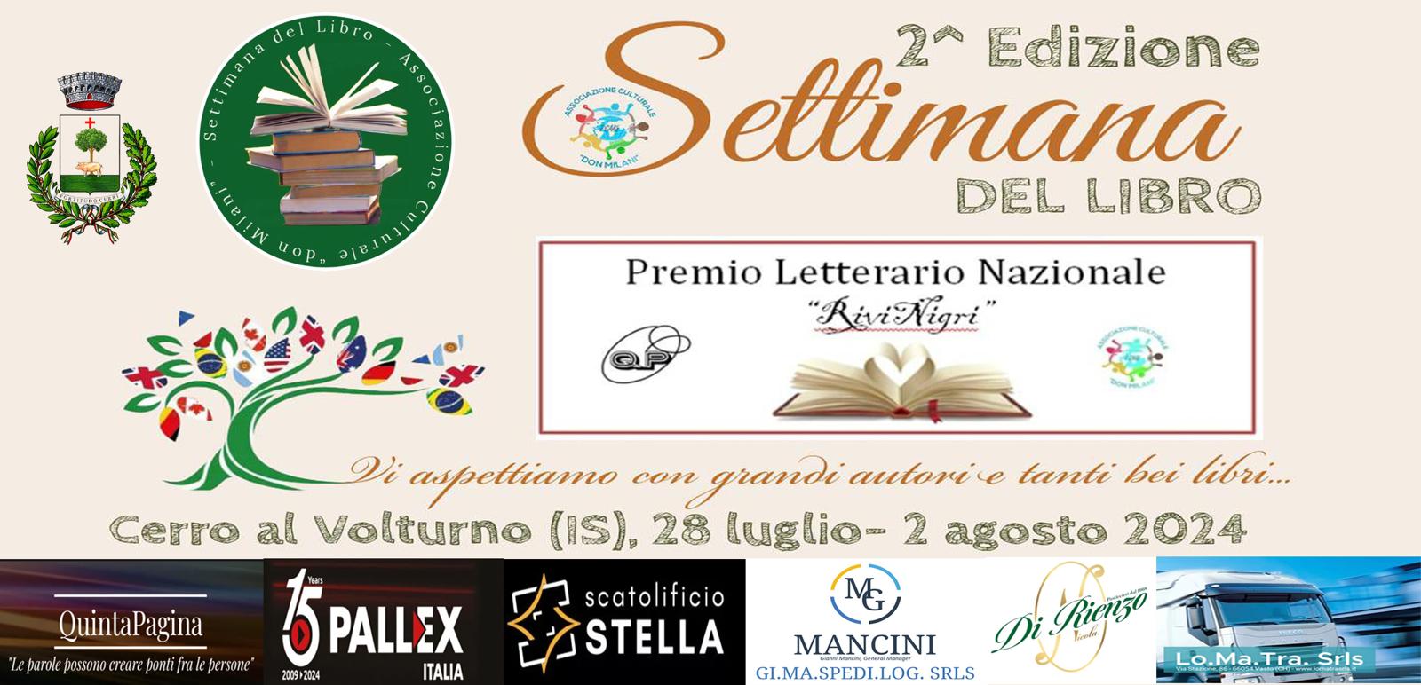 Cerro al Volturno. Tutto pronto per La Settimana del Libro
