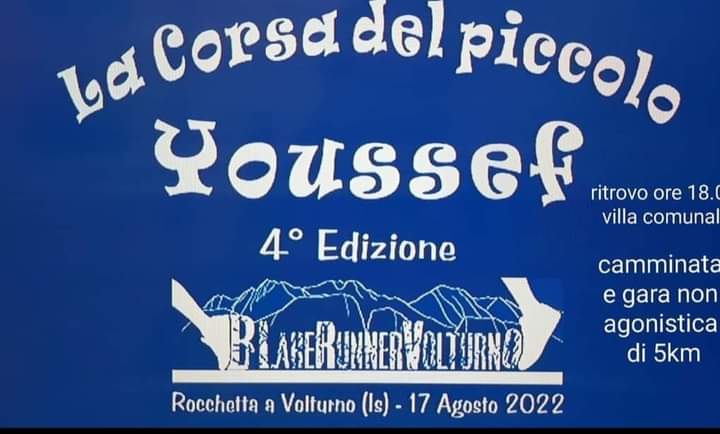 La B-Lake Runner Volturno ricorda il piccolo Youssef