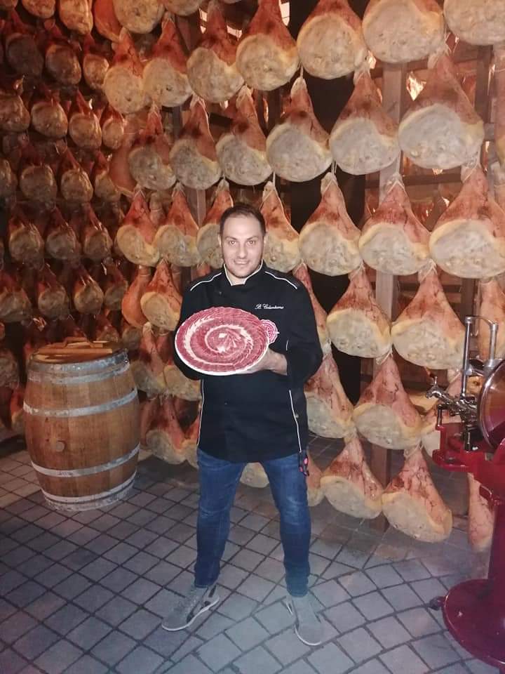 A tavola con il Gran Maestro di lama, Benedetto Colantuono