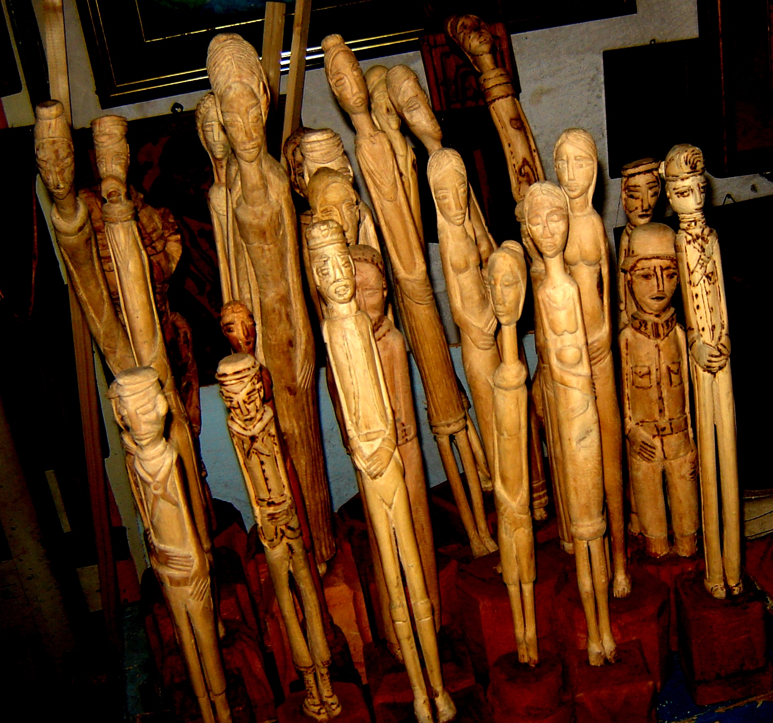 Francesco Bucciarelli,il volto di legno