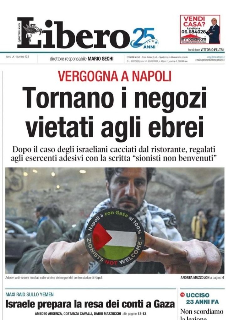 Il lupo perde il pelo ma 'Libero'non perde il vizio. Napoli e la disinformazione, una città non si infanga con