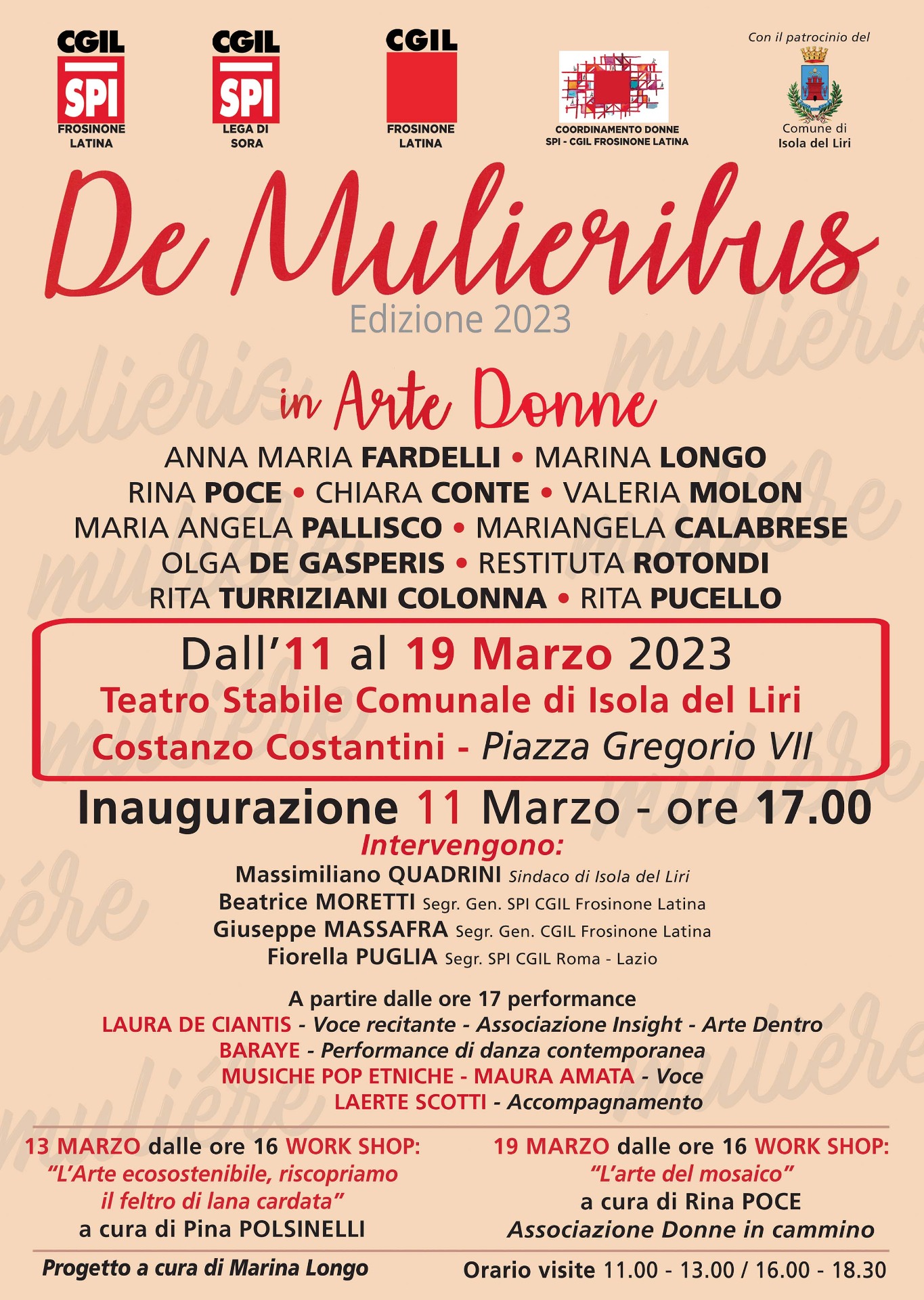 De Mulieribus, in arte donne