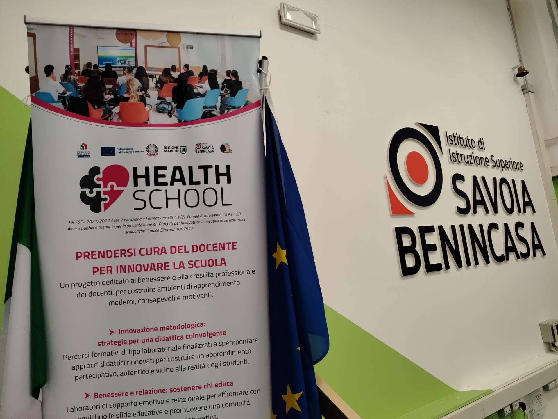Dialogo educativo e ascolto empatico: Luigi Ballerini alla terza plenaria del progetto Health School del Savoia Benincasa