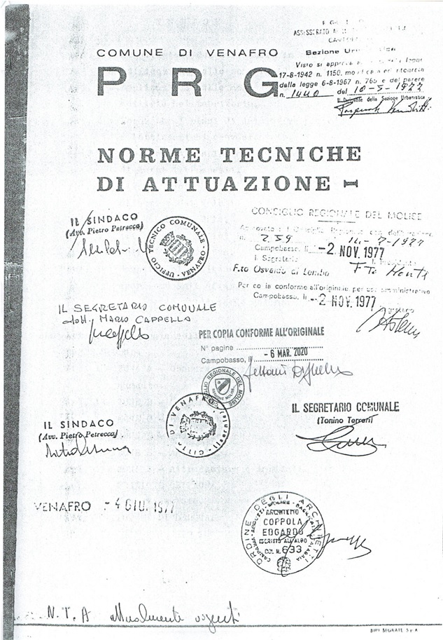 Piano Regolatore di Venafro. Tuona l'Assessora Perna: