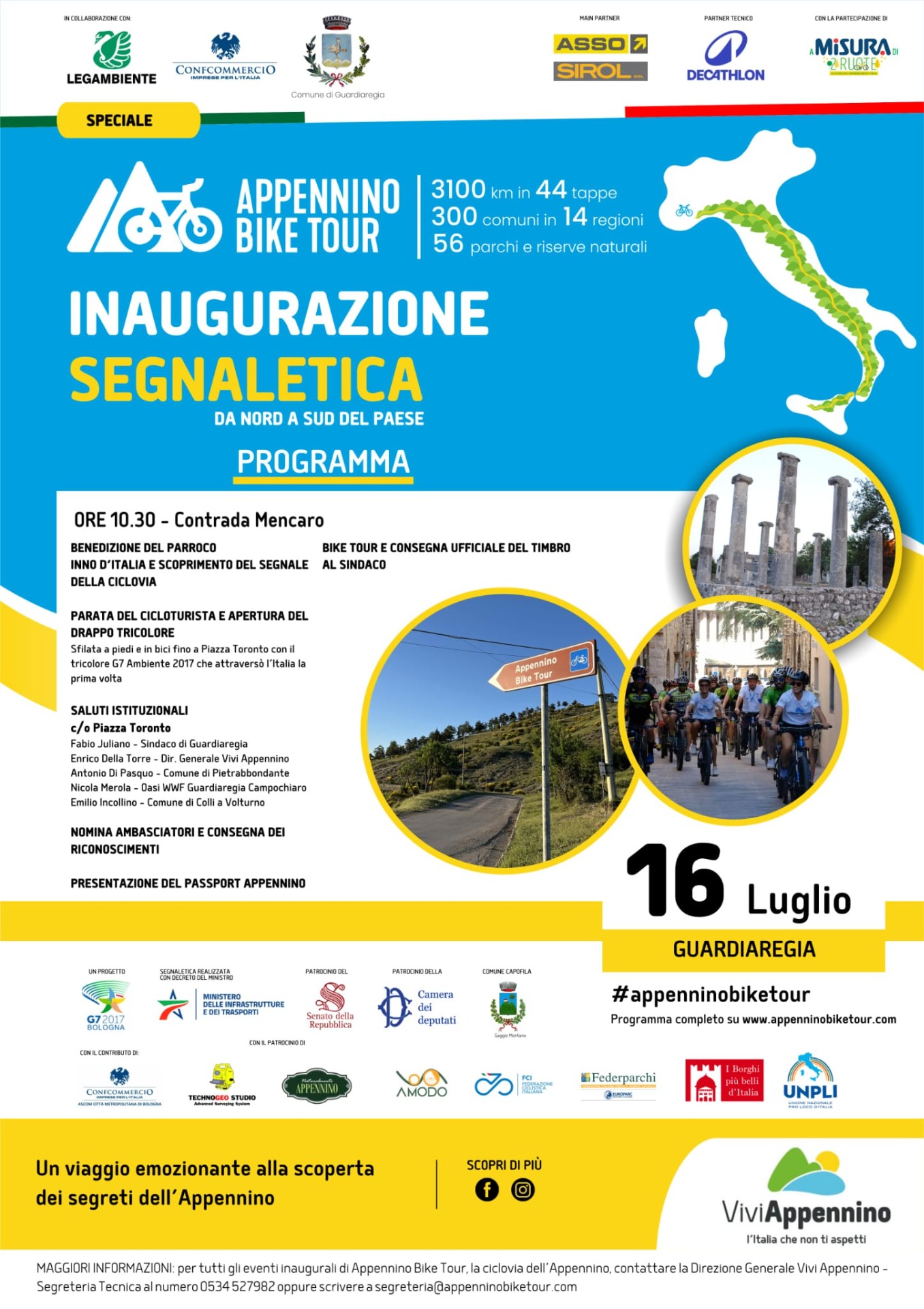 Arriva in Molise Appennino Bike Tour: le novità dell’edizione 2024