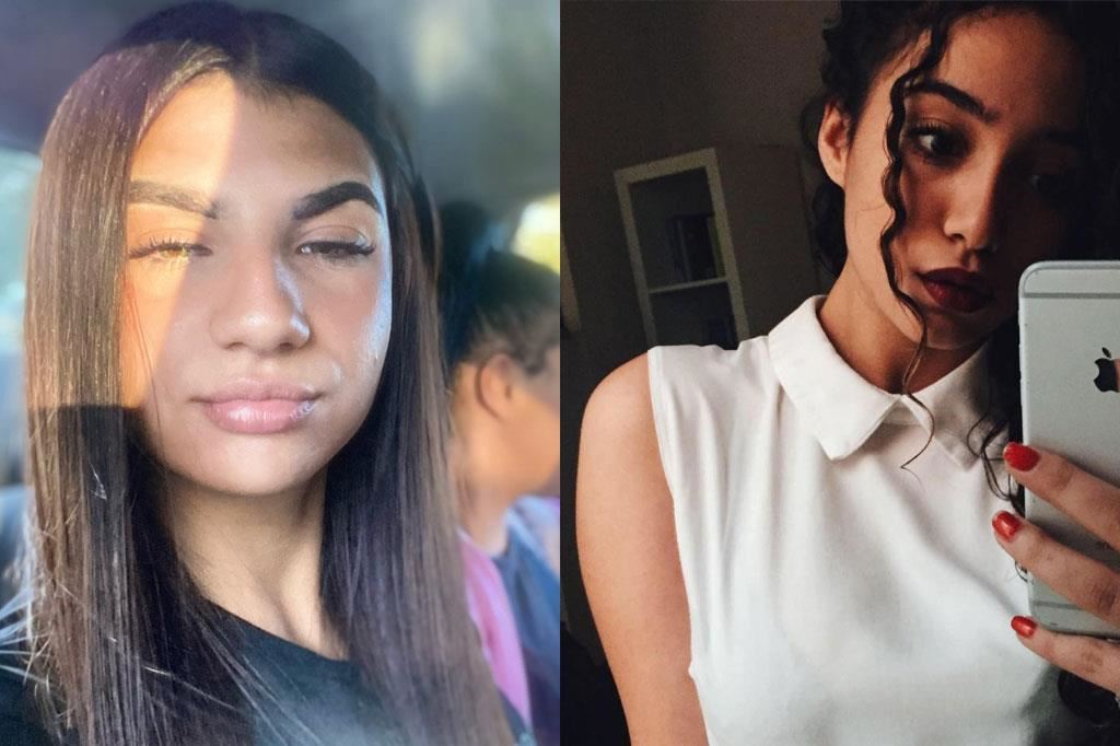 A sinistra Nora Jlassi. A destra Camilla Savoisin