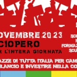 17 novembre: sciopero per l’intera giornata nei settori della conoscenza