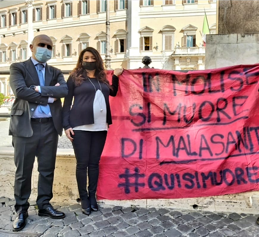 Testamento e Ortis scrivono a Draghi: intervenga Emergency in Molise