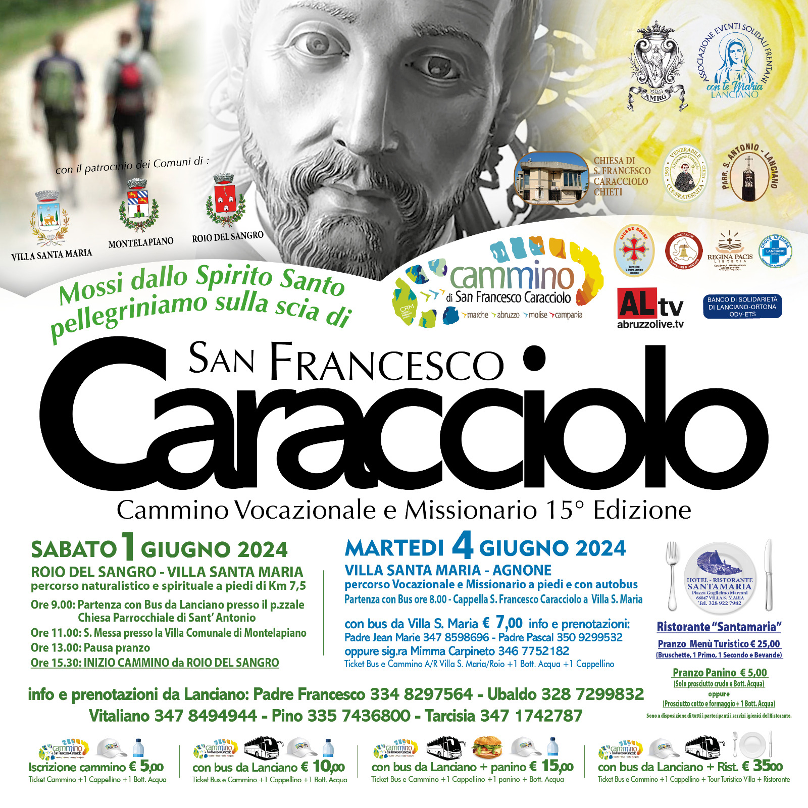 Sulle orme di San Francesco Caracciolo. Cammino missionario e vocazionale